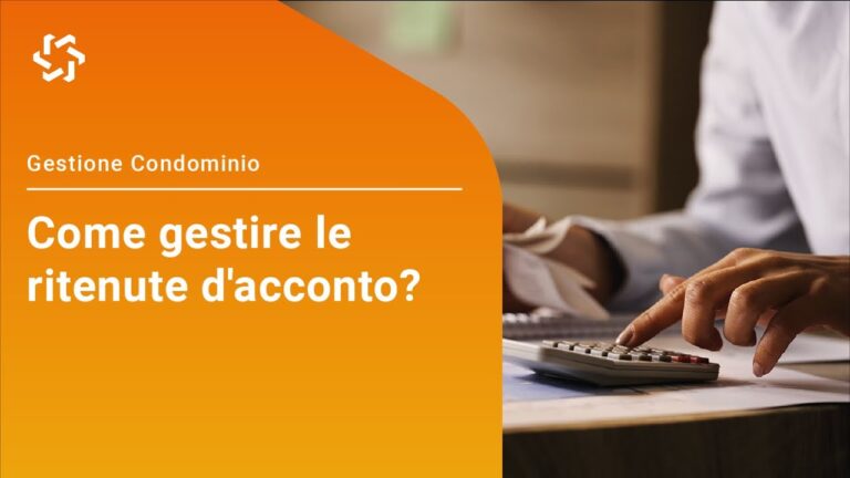 Quando non si applica la ritenuta d’acconto condominio: una guida