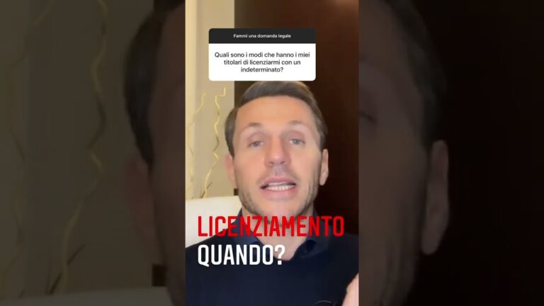 Licenziamento del contratto a tempo indeterminato: ottimizzazione e concisione