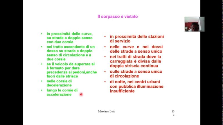 Divieto di sorpasso vicino alle stazioni di servizio: Ottimizzazione e Concisione
